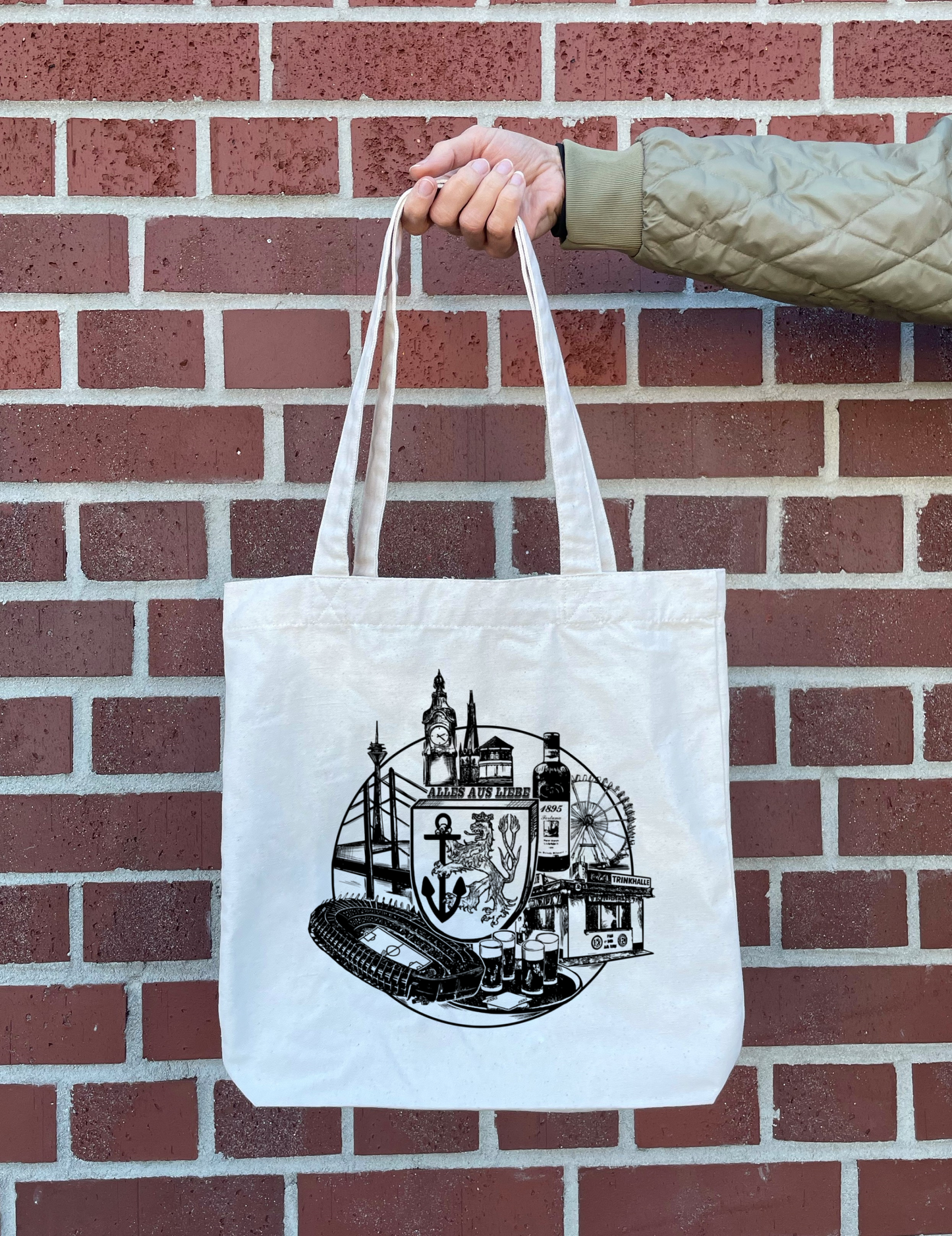 Düsseldorf - Organic Tote-Bag