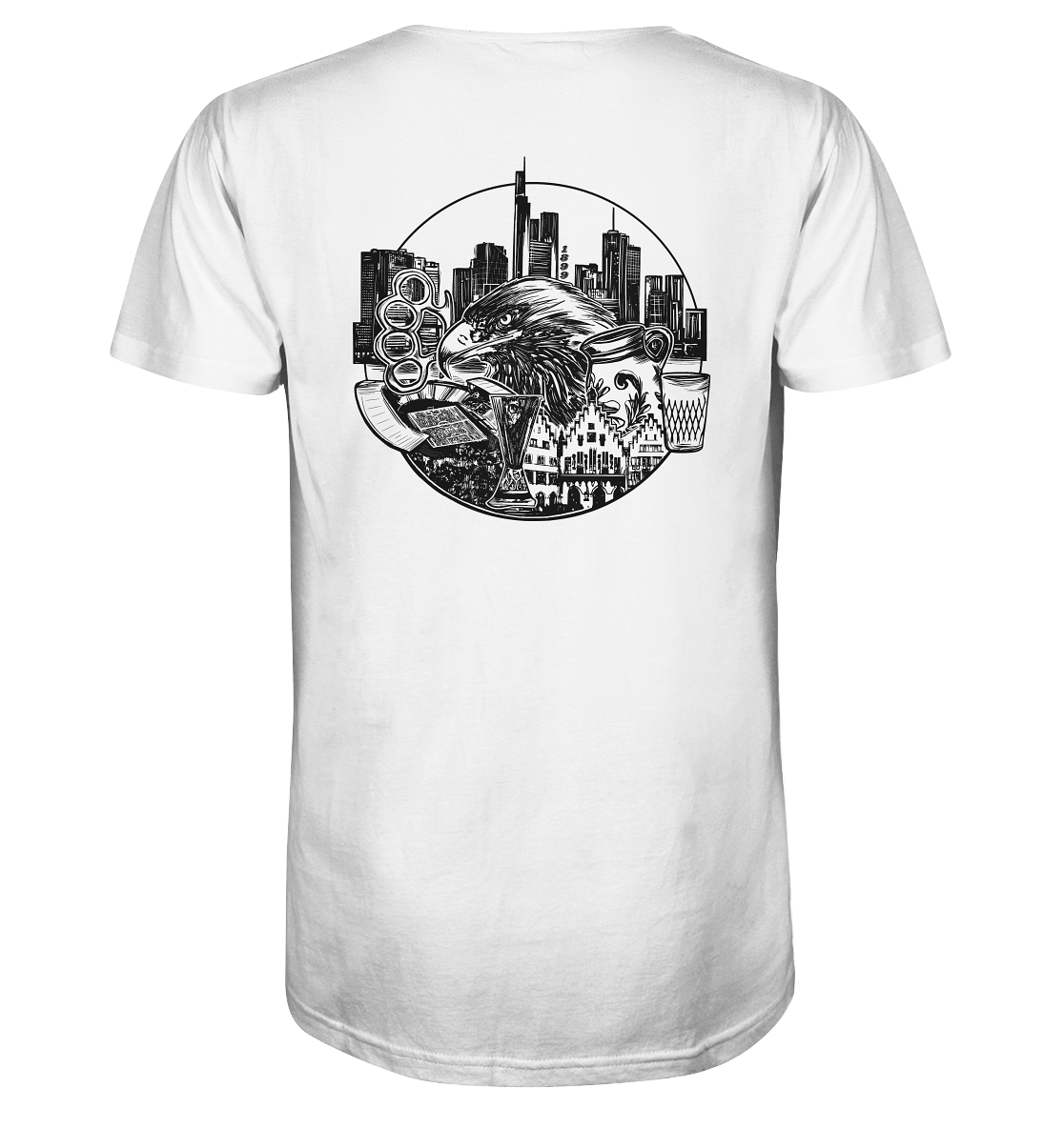 Back Tee Frankfurt - Organic Shirt