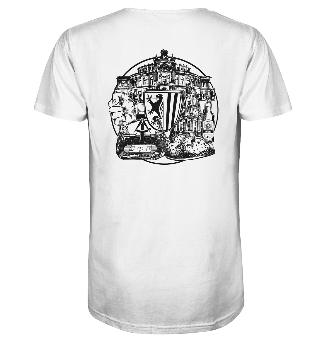Back Tee Dresden - Organic Shirt