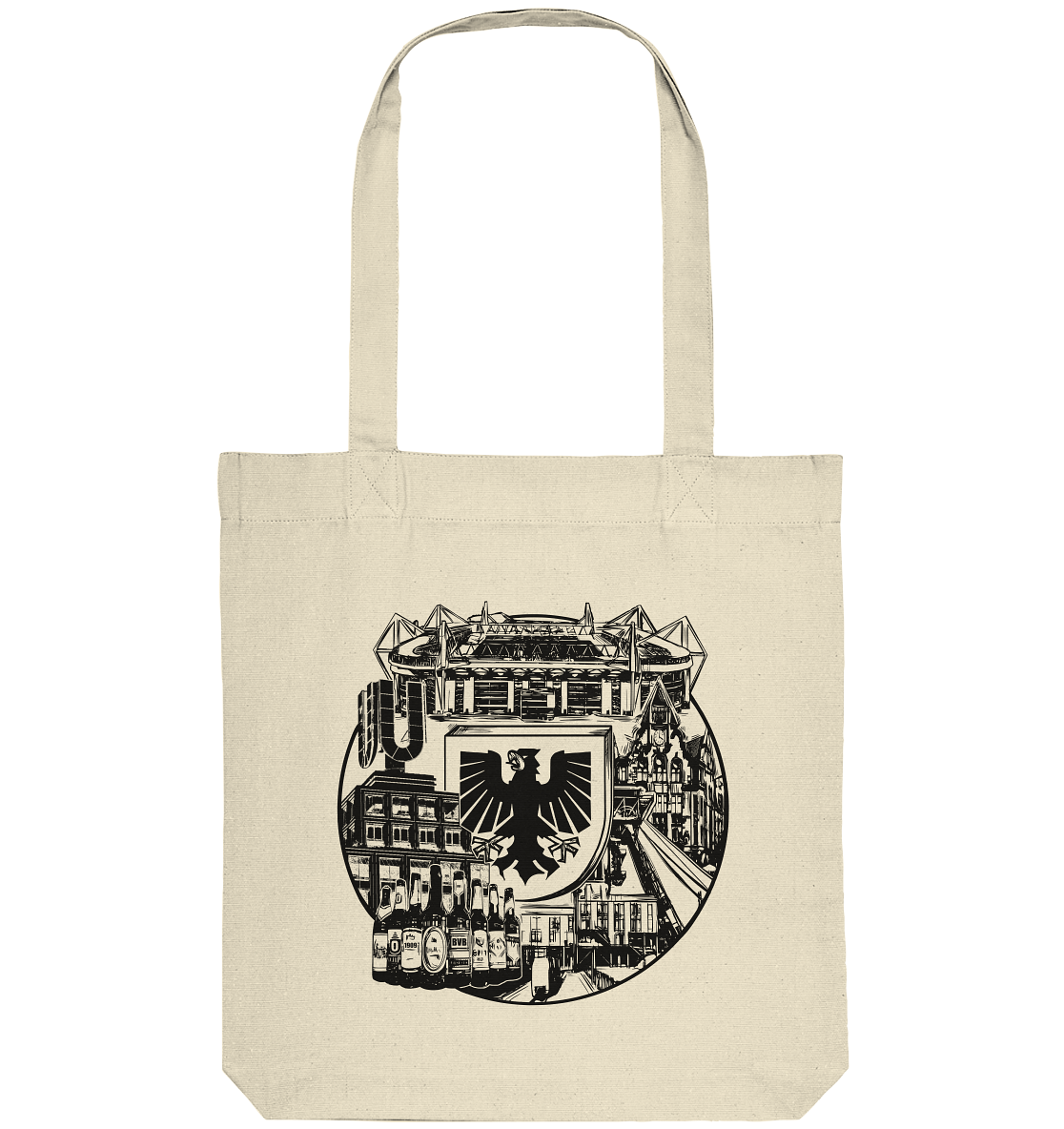 Authentic Tote Bag "Dortmund" - Organic Tote Bag