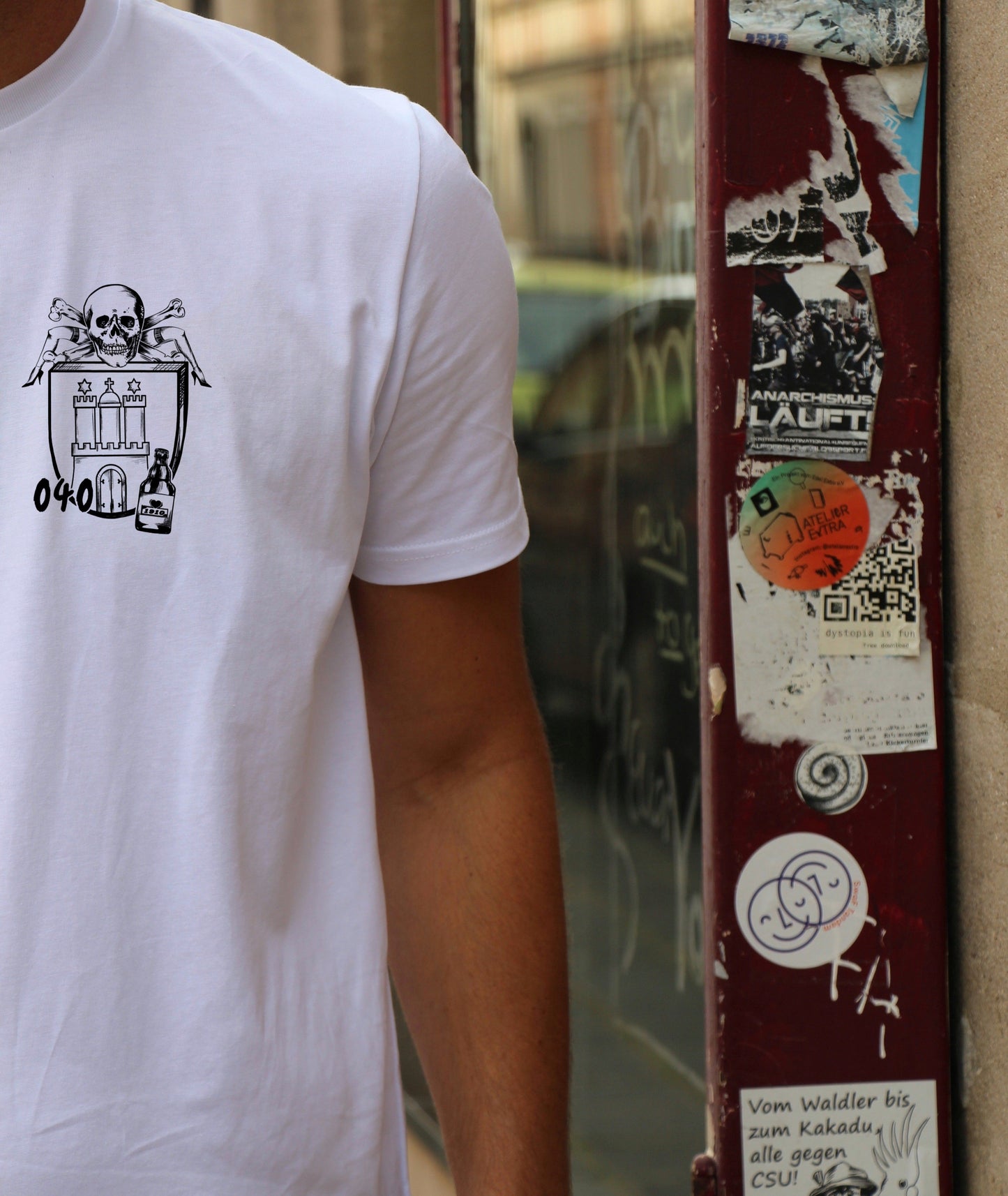 City Emblem Tee Sankt Pauli - Organic Shirt