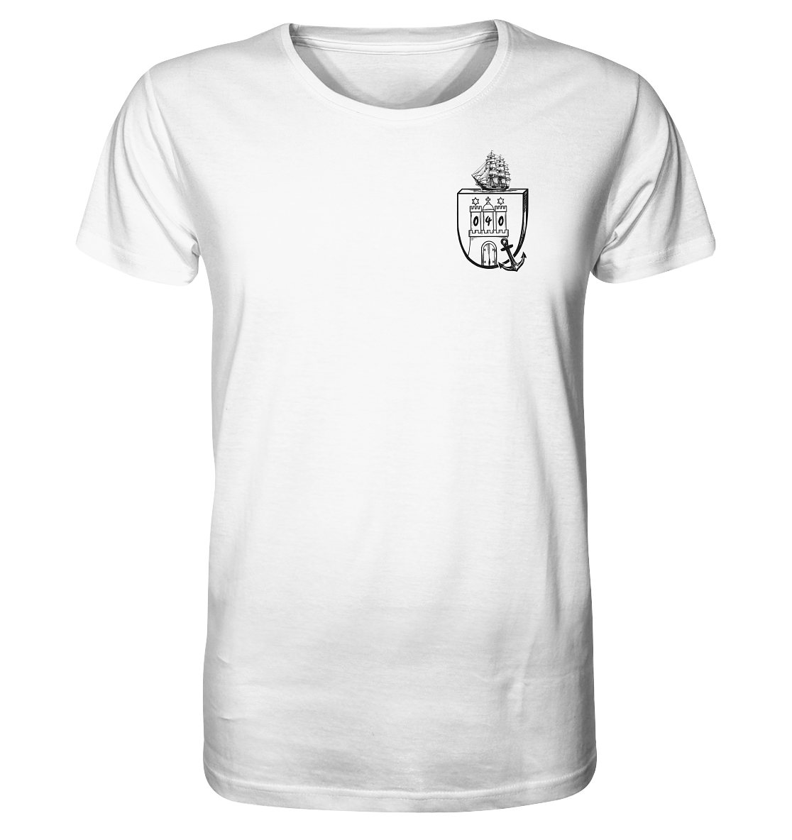 City Emblem Tee Hamburg - Organic Shirt