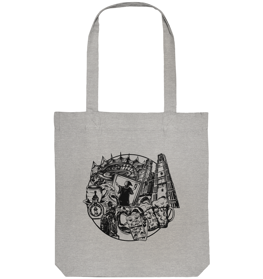 Authentic Tote Bag "Munich" - Organic Tote Bag